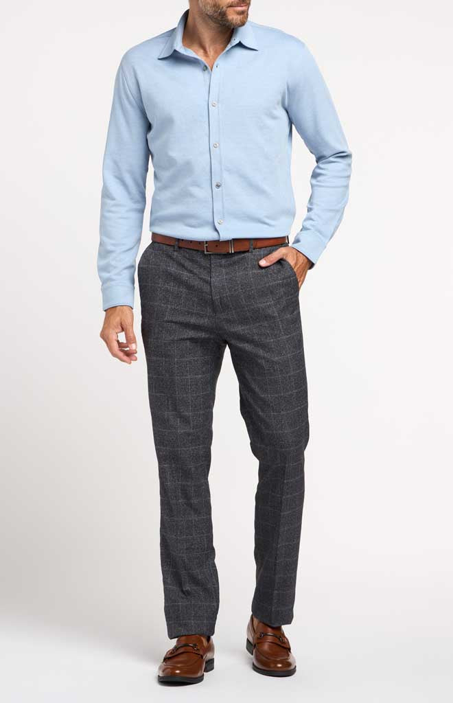 Stacy Adams Windowpane Pant